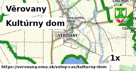 Kultúrny dom, Věrovany