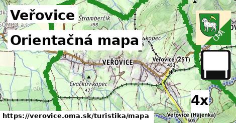 Orientačná mapa, Veřovice