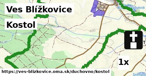 Kostol, Ves Blížkovice