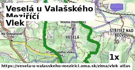 Vlek, Veselá u Valašského Meziříčí