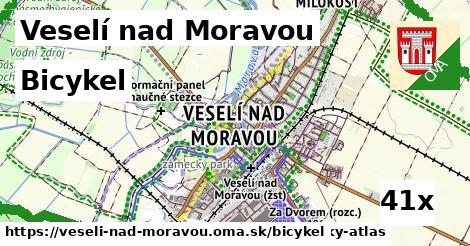 bicykel v Veselí nad Moravou