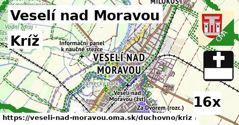 Kríž, Veselí nad Moravou