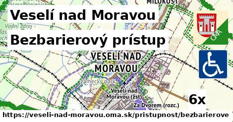 Bezbarierový prístup, Veselí nad Moravou