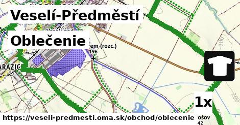 Oblečenie, Veselí-Předměstí