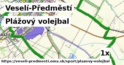 Plážový volejbal, Veselí-Předměstí