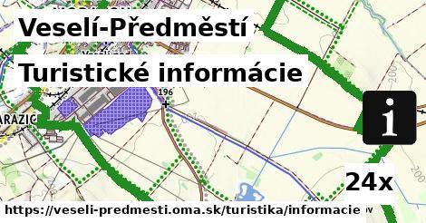 Turistické informácie, Veselí-Předměstí