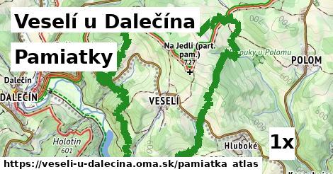 pamiatky v Veselí u Dalečína