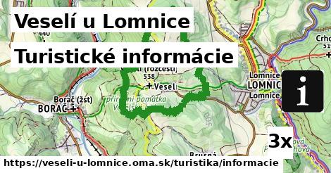 Turistické informácie, Veselí u Lomnice