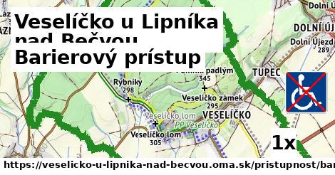 Barierový prístup, Veselíčko u Lipníka nad Bečvou