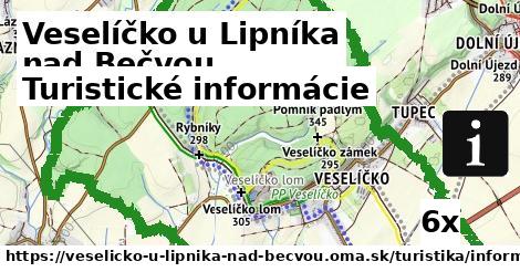 turistické informácie v Veselíčko u Lipníka nad Bečvou