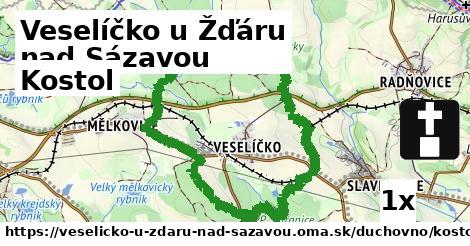 Kostol, Veselíčko u Žďáru nad Sázavou