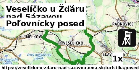 Poľovnícky posed, Veselíčko u Žďáru nad Sázavou