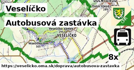 Autobusová zastávka, Veselíčko