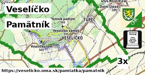 Pamätník, Veselíčko