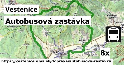 Autobusová zastávka, Vestenice