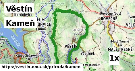 Kameň, Věstín