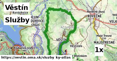 služby v Věstín