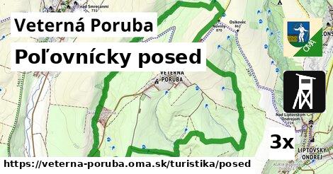 Poľovnícky posed, Veterná Poruba