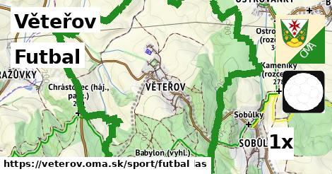 Futbal, Věteřov