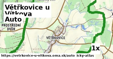 auto v Větřkovice u Vítkova