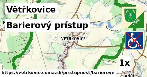 Barierový prístup, Větřkovice