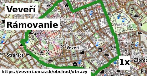 rámovanie v Veveří