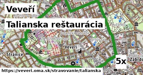 Talianska reštaurácia, Veveří