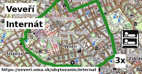 Internát, Veveří