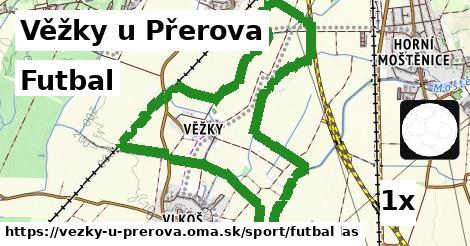 futbal v Věžky u Přerova