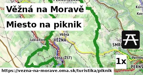 Miesto na piknik, Věžná na Moravě