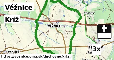 Kríž, Věžnice