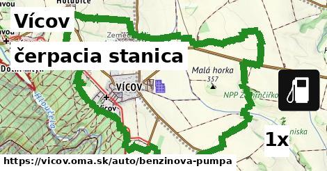 čerpacia stanica, Vícov