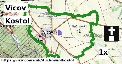 Kostol, Vícov