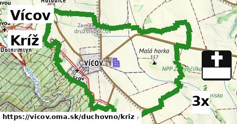 Kríž, Vícov