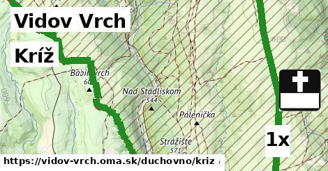 Kríž, Vidov Vrch