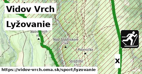 Lyžovanie, Vidov Vrch