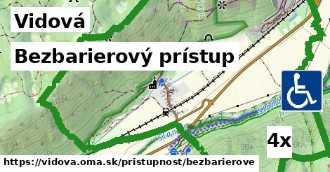 bezbarierový prístup v Vidová