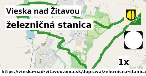 železničná stanica, Vieska nad Žitavou