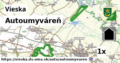 Autoumyváreň, Vieska, okres DS