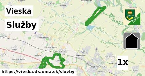 služby v Vieska, okres DS