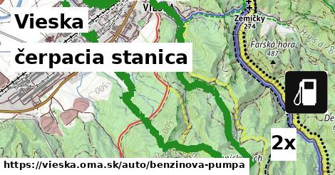 čerpacia stanica, Vieska