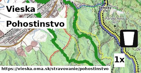 Pohostinstvo, Vieska