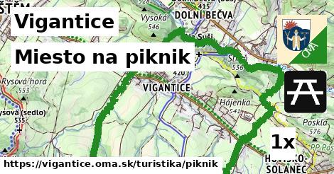 Miesto na piknik, Vigantice