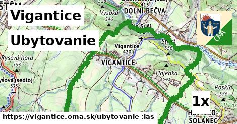 ubytovanie v Vigantice