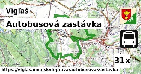 Autobusová zastávka, Vígľaš