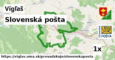 Slovenská pošta, Vígľaš