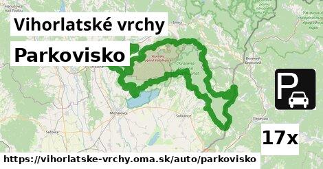 Parkovisko, Vihorlatské vrchy