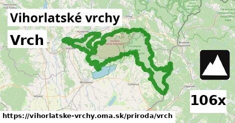 Vrch, Vihorlatské vrchy