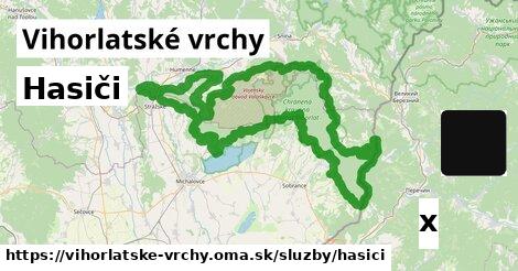 Hasiči, Vihorlatské vrchy