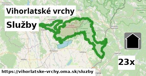 služby v Vihorlatské vrchy